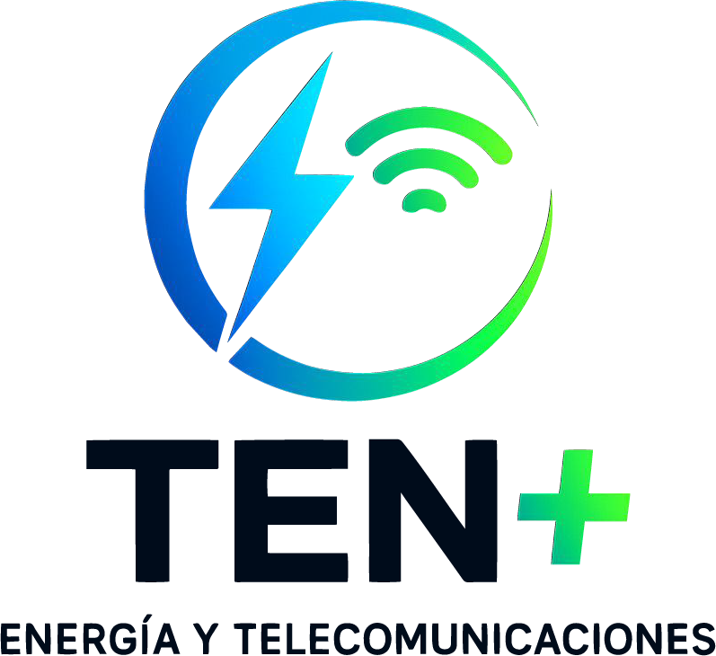 Logotipo Ten Energy Energía y telecomunicaciones